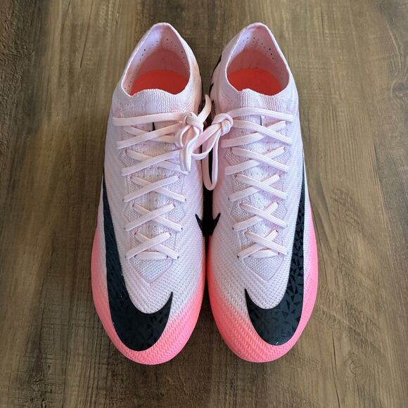 Nike Zoom Mercurial Vapor 15 Elite SG Men Size 7.5 Pink Anti Clog Soccer Cleats main image 4